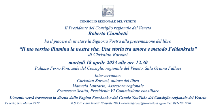 Presentazione Libro – Consiglio Regionale Veneto 2023